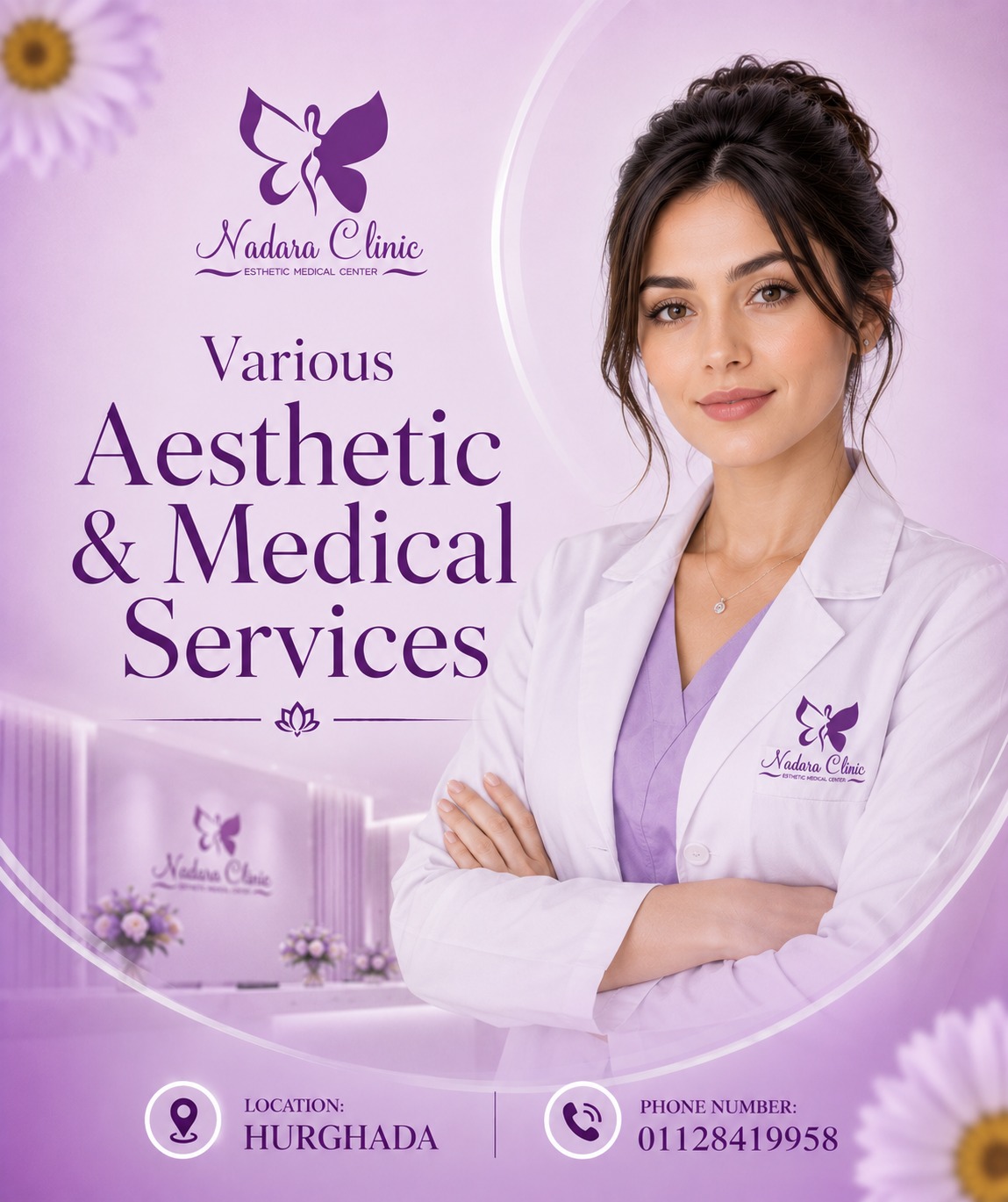 A variety of cosmetic and treatment services in Hurghada